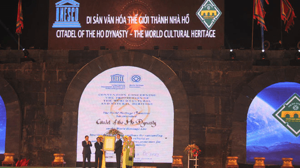 Thành nhà Hồ được UNESCO công nhận là di sản văn hóa thế giới