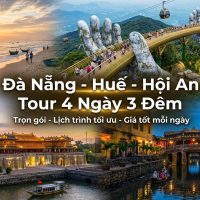 Tour Đà Nẵng - Huế - Hội An 4 Ngày 3 Đêm